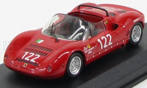 Best-Model - FIAT ABARTH 1000 SPIDER N 122 TARGA FLORIO 1969 CALASCIBETTA - FERLITO RED