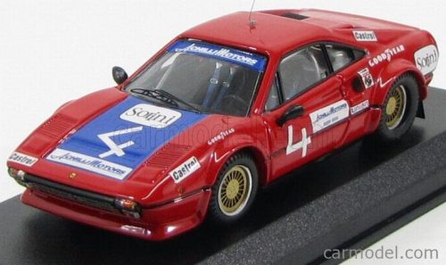 Best-Model - Ferrari 308 Gtb Coupe N 4 Daytona 1978 Mallet - Romolotti - Bondurant Red