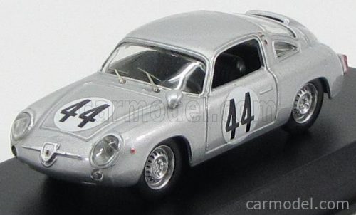 Best-Model - Fiat Abarth 700 N 44 1000Km Paris 1961 J.Vinatier Silver