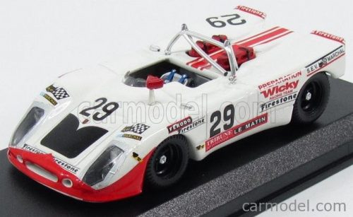 Best-Model - Porsche 908/2 Flunder Team Wicky Racing N 29 24H Le Mans 1971 A.Wicky - M.C.Olivar White Red