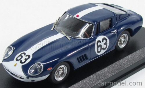 Best-Model - Ferrari 275 Gtb/4 Coupe N 63 Spa 1967 Vestey - Gaspar Blue White