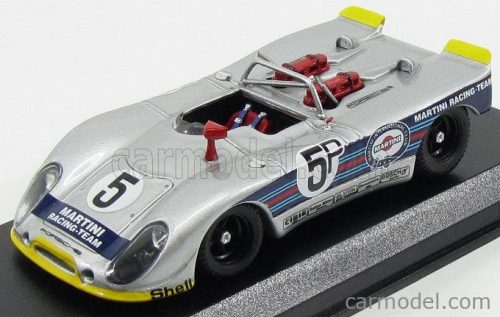 Best-Model - Porsche 908/02 Flunder Spider N 5 Test 1000Km Nurburgring 1971 Von Hohenzollem - Von Bayern Silver