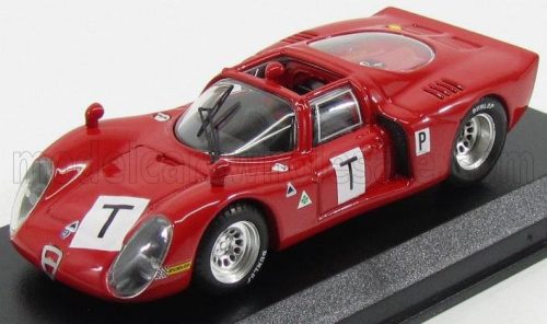 Best-Model - ALFA ROMEO 33.2 LE MANS TEST 1968 BIANCHI - ZECCOLI - GROSSELIN - TROSCH RED