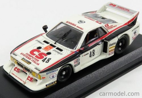 Best-Model - Lancia Beta Montecarlo N 48 6H Silverstone 1982 Castellano - Crawford White Red