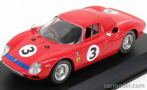 Best-Model - Ferrari 250Lm N 3 Winner 12H Surfers Paradise 1966 J.Stewart Red