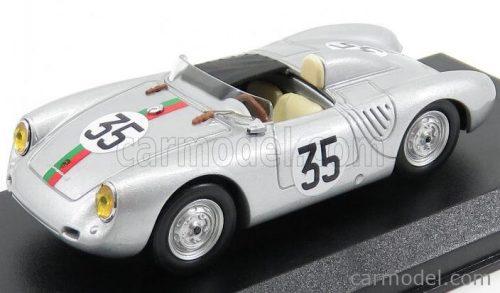 Best-Model - Porsche 550 Rs N 35 24H Le Mans 1959 Kerguen - Lacaze Silver