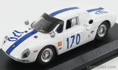 Best-Model - Ferrari 250Lm Coupe N 170 Targa Florio 1966 Swanson - Ennis White