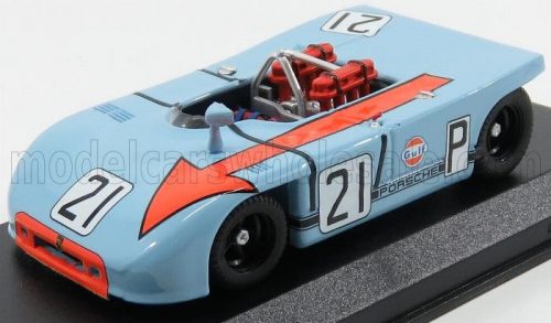 Best-Model - PORSCHE 908/03 N 21 1000km NURBURGRING 1970 RODRIGUEZ - KINNUNEN LIGHT BLUE ORANGE