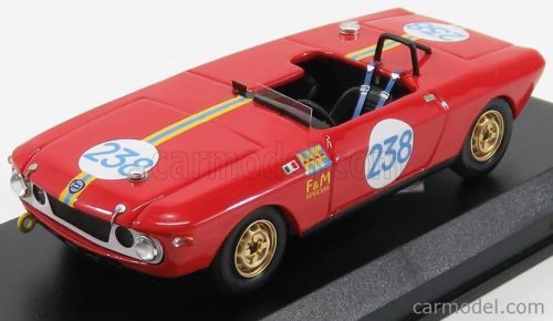 Best-Model - Lancia Fulvia Spider Special Hf N 238 Targa Florio 1969 Munari - Aaltonen Red