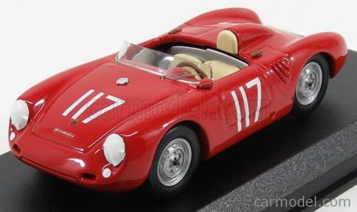 Best-Model - Porsche 550 Spider N 117 Scca National Thompson 1959 J.Trotter Red