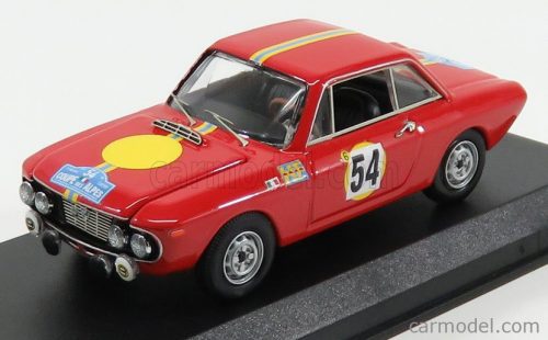 Best-Model - Lancia Fulvia Coupe 1.3 Hf N 54 3Rd Coppa Delle Alpi 1968 Trautmann - Trautmann Red