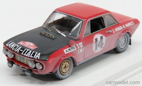 Best-Model - Lancia Fulvia 1.6 Hf N 14 Winner Rally Di Montecarlo 1972 S.Munari - M.Mannucci Red Black