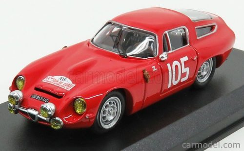 Best-Model - Alfa Romeo Tz1 N 105 2Nd Rally Tour De Corse 1964 Rolland - G.Augias Red