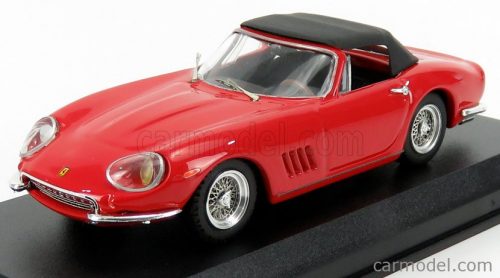 Best-Model - Ferrari 275 Gtb/4 Nart Spider Closed 1967 Red Black