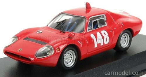 Best-Model - Fiat 1300Ot Abarth N 148 Swiss Mountain Gp 1967 Tonie Hezemans Red