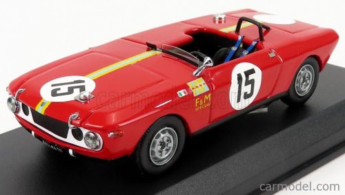 Best-Model - Lancia Fulvia F&M Spider N 15 Mugello Gp 1969 Sandro Munari Red