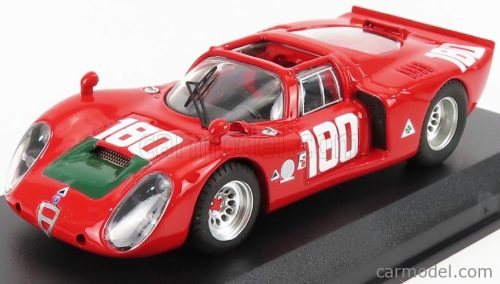 Best-Model - Alfa Romeo 33.2 N 180 Targa Florio 1969 I.Galli - N.Giunti Red