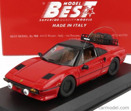 Best-Model - Ferrari 308 Gtsi Usa 1982 Rally Mission - Artic Circle - Circolo Polare Artico - 2021 Red