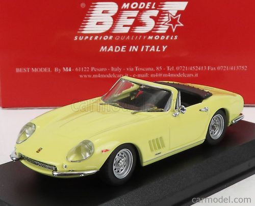 Best-Model - Ferrari 275 Gtb/4 Nart Spider 1967 Yellow