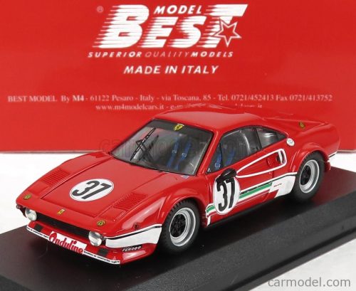 Best-Model - Ferrari 308 Gtb N 37 Rally Havirov International 1978 M.Dantinne Red