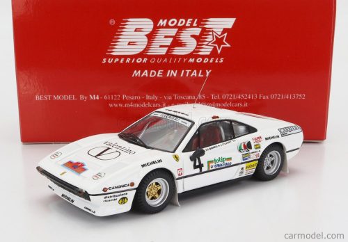 Best-Model - Ferrari 308 Gtb Gr.4 N 4 Rally D'Elba 1984 Lucky - Berro White