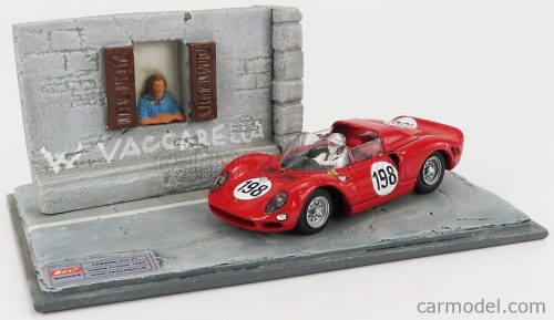 Best-Model - Ferrari 275P N 198 Winner Targa Florio 1965 Nino Vaccarella Red