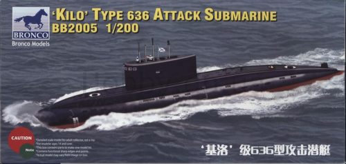 Bronco Models - Russian Kilo Type 636 Attack Submarine