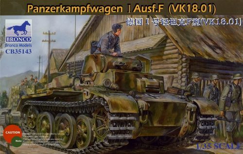 Bronco Models - Panzerkampfwagen I Ausf.F(VK18.01)