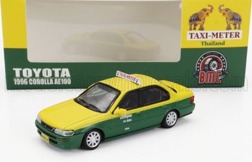 BM-Creations - TOYOTA COROLLA AE100 THAILAND TAXI 1996 YELLOW GREEN