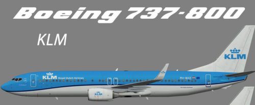 Big Planes Kits - Boeing 737-800 KLM