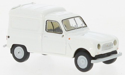 Brekina - Renault R4 Fourgonnett weiss Brekina 1:87