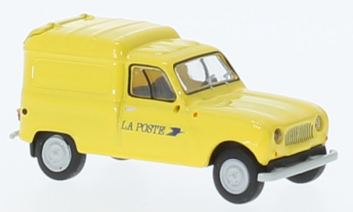 Brekina - Renault R4 Fourgonnette, 1961, La Poste (F), 1:87