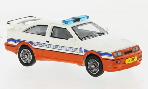 Brekina - Brekina, Ford Sierra RS Cosworth, 1988, Gendarmerie (LU), 1:87