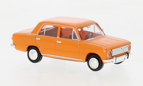 Brekina - Fiat 124 orange Brekina 1:87