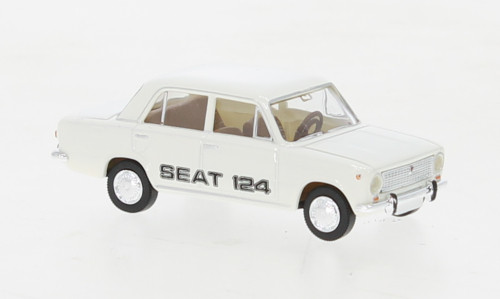 Brekina - Seat 124 weiss Brekina 1:87