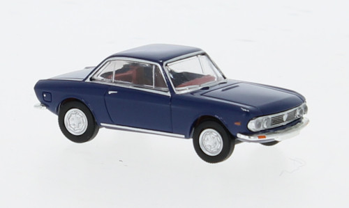 Brekina - Lancia Fulvia Coupe, dunkelblau, 1970, 1:87