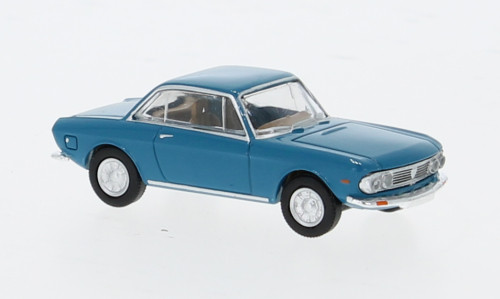 Brekina - Lancia Fulvia Coupe, blau, 1970, 1:87