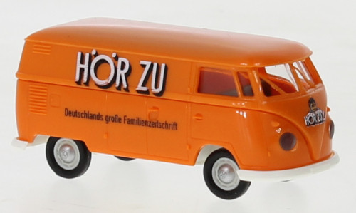 Brekina - VW T1b Kasten HörZu, orange, 1960, Hörzu, 1:87