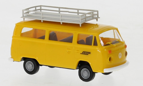 Brekina - VW T2 Kombi, gelb, 1973, Räthische Bahn, 1:87