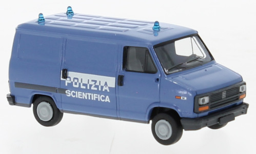 Brekina - Fiat Ducato Kasten Polizia S Brekina 1:87