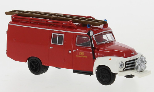 Brekina - Opel Blitz LF 8, 1952, DB Bahnfeuerwehr, 1:87