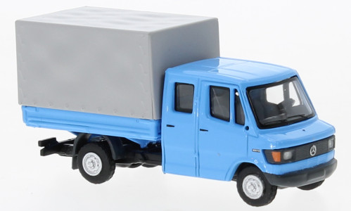 Brekina - Mercedes L 307 D Doka blau Brekina 1:87