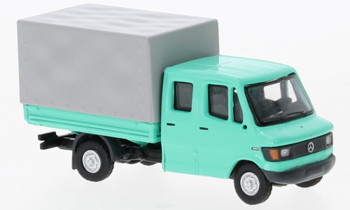 Brekina - Mercedes L 307 D Doka türkis Brekina 1:87