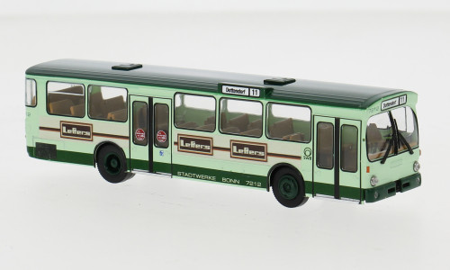 Brekina - Mercedes O 305 Stadtbus, 1972, Stadtwerke Bonn - Leffers, 1:87