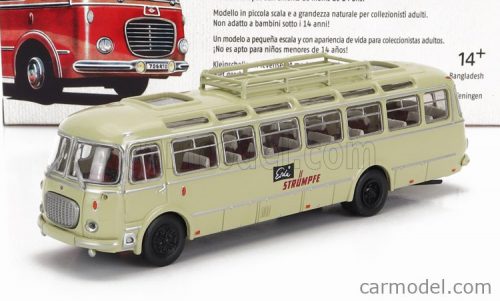 Brekina Plast - Skoda 706 Rto Autobus Esda Strumpfe 1958 Light Grey Beige