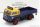 Brekina Plast - Fiat 642 Truck Pianale Frans Maas 1962 Blue Yellow