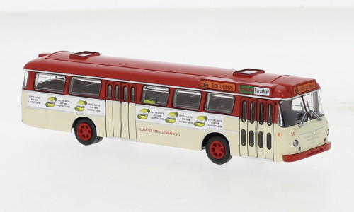 Brekina - Büssing Senator 12 D, 1962, Hanau - Nette Leute, 1:87