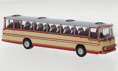 Brekina - Fleischer S5, rot/beige, 1973, 1:87