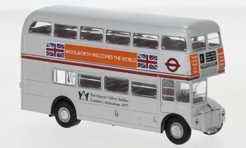 Brekina - AEC Routemaster, 1977, Silver Jubilee, 1:87