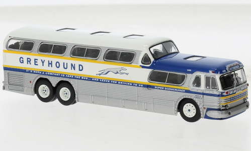 Brekina - Greyhound Scenicruiser, 1956, Greyhound, 1:87